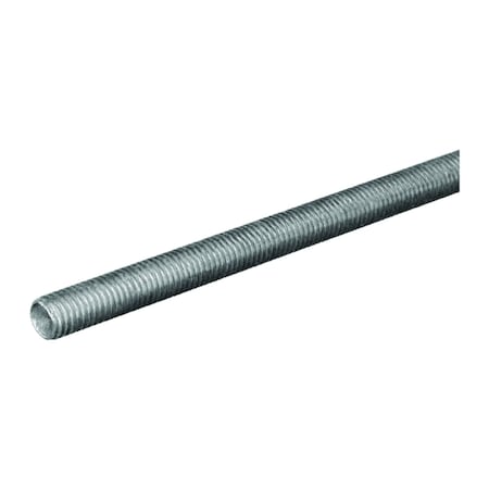 1/4-20 In. D X 12 In. L Steel Threaded Rod